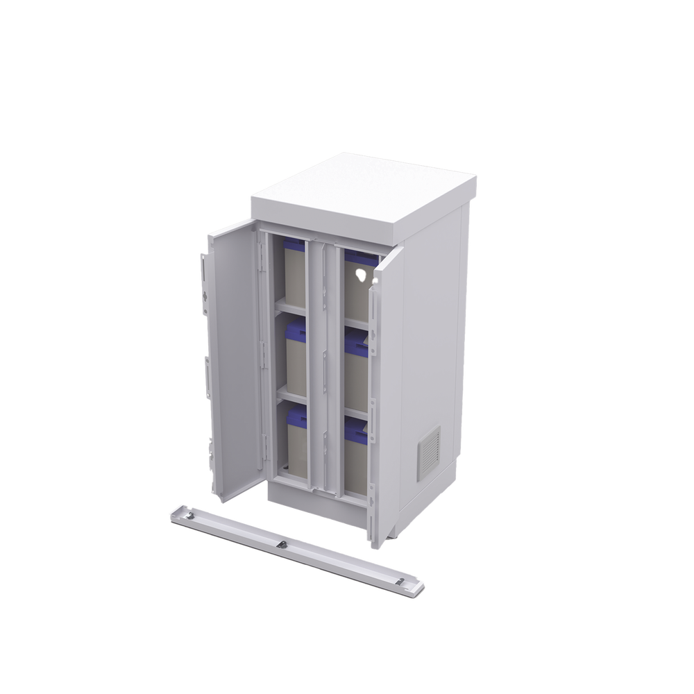 Gabinete de Seguridad de Lámina Galvanizada para Almacenamiento de Baterías (Hasta 6 baterías PL110D12). - Imagen 6