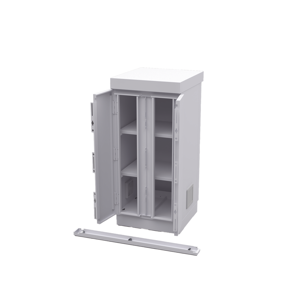 Gabinete de Seguridad de Lámina Galvanizada para Almacenamiento de Baterías (Hasta 6 baterías PL110D12). - Imagen 2