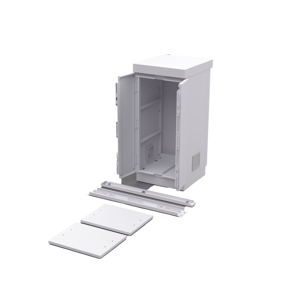 Gabinete de Seguridad de Lámina Galvanizada para Almacenamiento de Baterías (Hasta 6 baterías PL110D12). - Imagen 4
