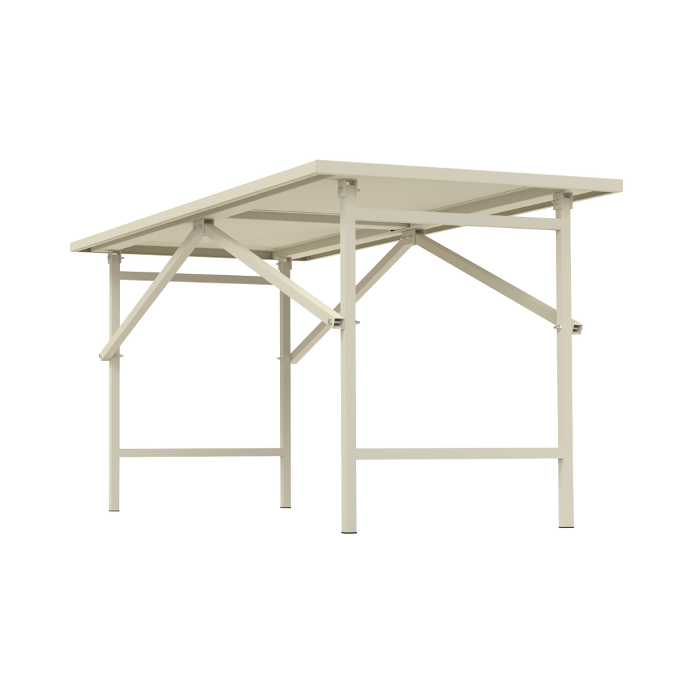 Mesa de Trabajo Plegable 100% para Trabajos Pesados (1832x791x813mm). - Imagen 3
