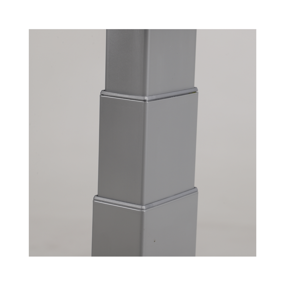 Base de Escritorio Motorizado Profesional / Altura Ajustable 60-125cm / Estructura Estable / Funcionamiento Suave / 3 Preset de Posiciones / Color Gris / Soporta hasta 100Kg de carga - Imagen 5