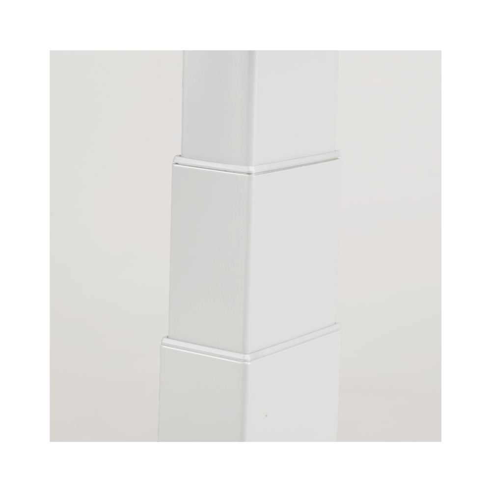 Base de Escritorio Motorizado Profesional / Altura Ajustable 60-125cm / Estructura Estable / Funcionamiento Suave / 3 Preset de Posiciones / Color Blanco / Soporta hasta 100Kg de carga - Imagen 4