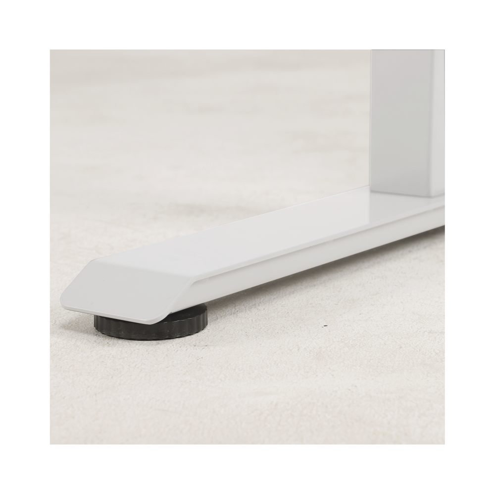 Base de Escritorio Motorizado Profesional / Altura Ajustable 60-125cm / Estructura Estable / Funcionamiento Suave / 3 Preset de Posiciones / Color Blanco / Soporta hasta 100Kg de carga - Imagen 3