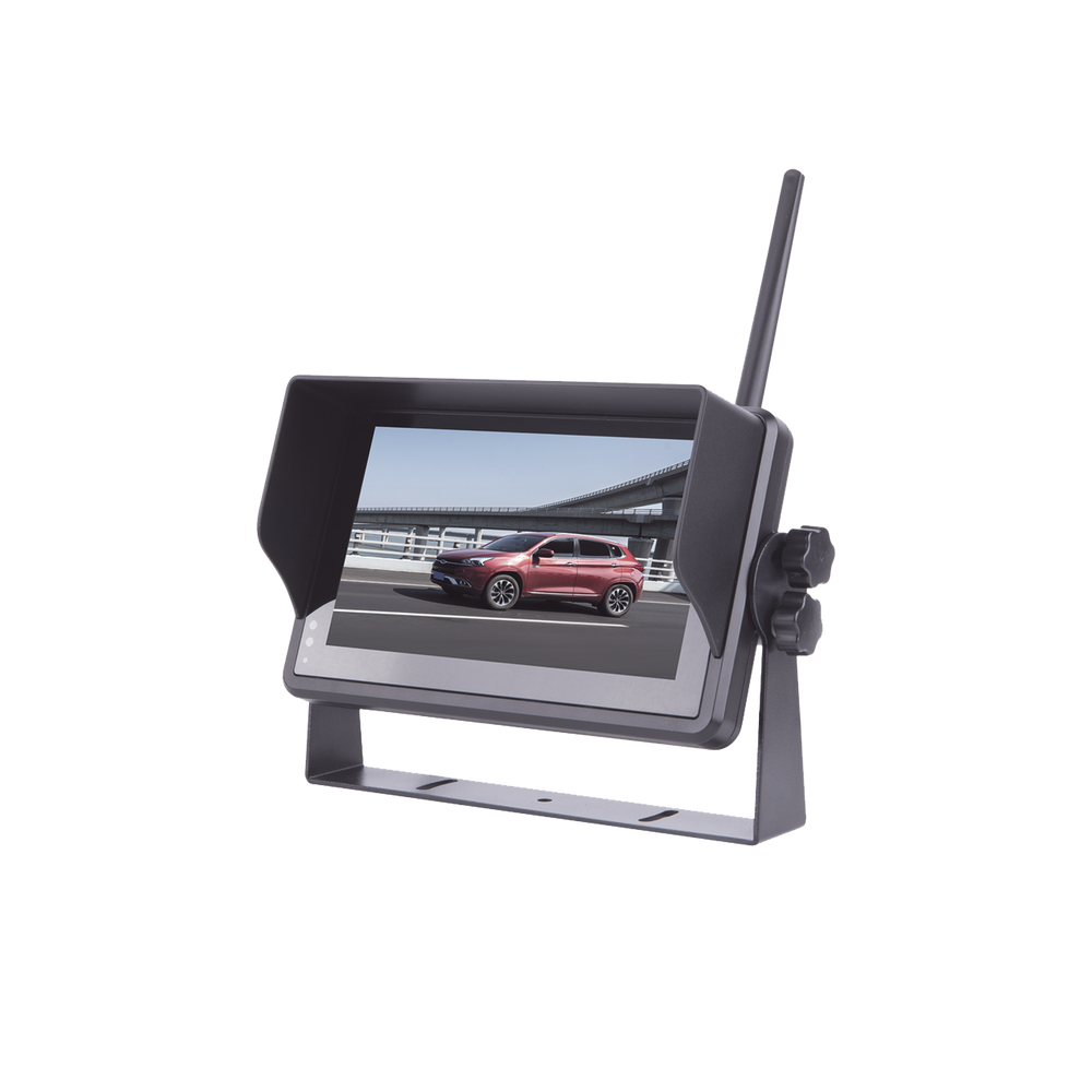Sistema Profesional Inalámbrico de Cámara de Reversa Infrarroja y Monitor Touch de 7" para Vehículos de Trabajo y Montacargas - Imagen 15