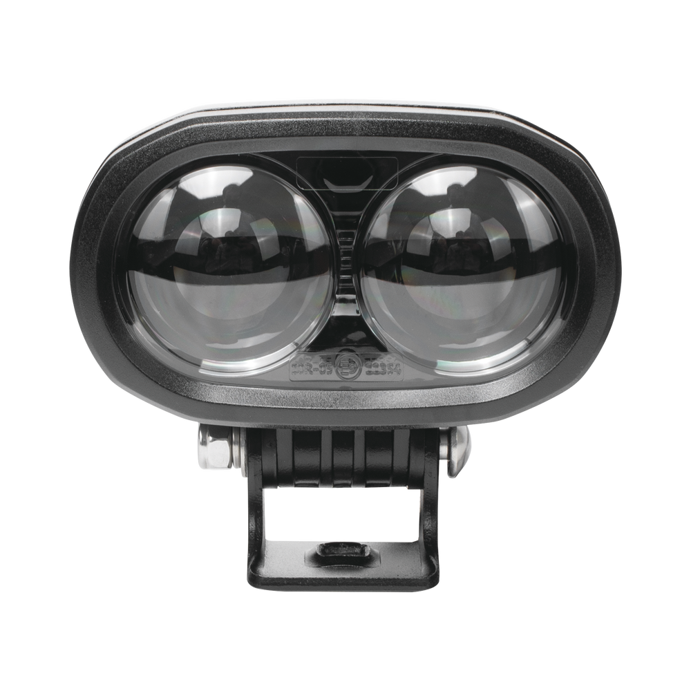 Luz LED de advertencia peatonal de punto azul para montacargas y vehiculos - Imagen 2