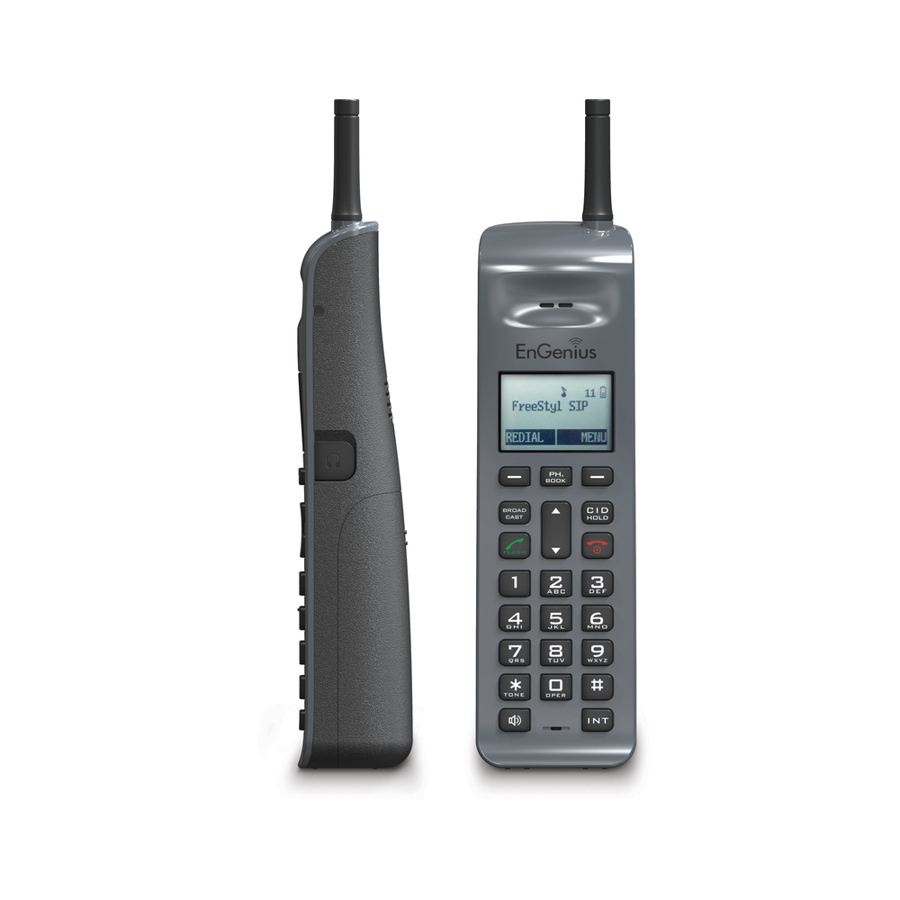 Sistema Telefónico Inalámbrico SIP de Largo Alcance, Incluye Base y Dos Teléfonos Inalámbricos, Soporta 10 Cuentas SIP, Hasta 4 Llamadas Simultaneas, - Imagen 2