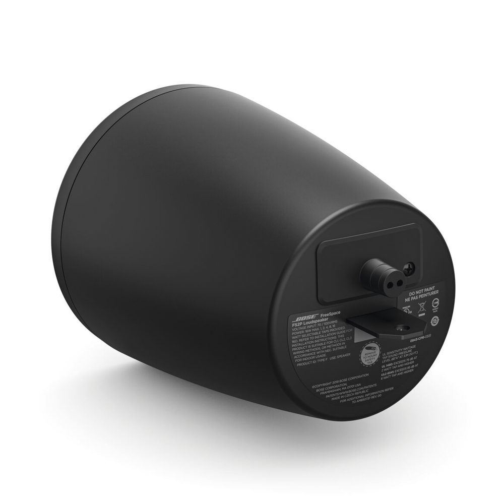 Par Altavoz de montaje colgante | 2.25in | FreeSpace | 16ohms | 70/100V | Negro - Imagen 4