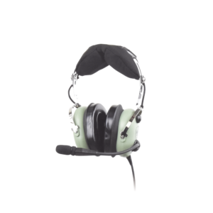 Auriculares con atenuación de ruido pasivo para radios aéreos en helicópteros