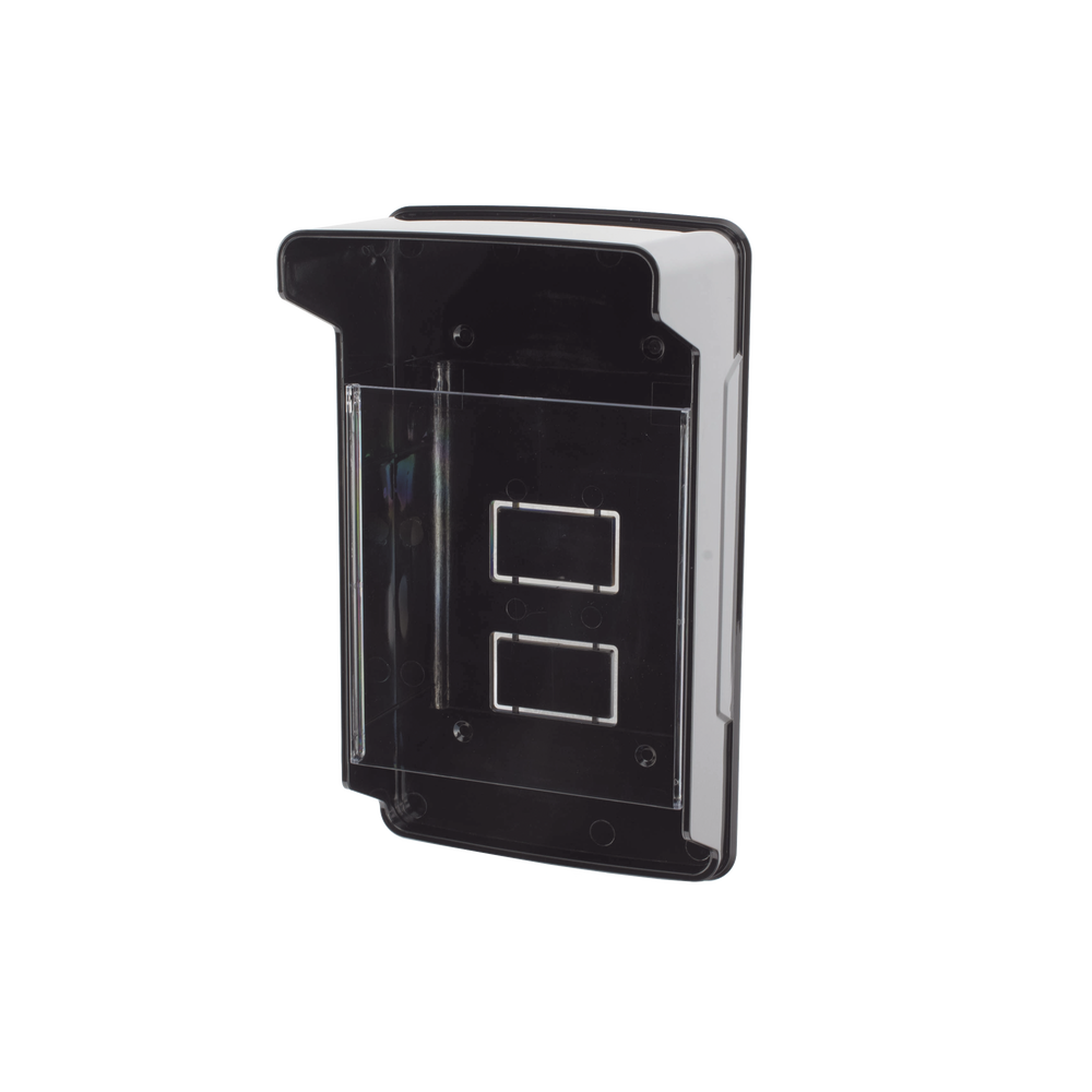 Carcasa Protectora Universal Color Negro con Tapadera de Acrílico / Medidas 245 × 143 × 83 mm / Compatible con Múltiples Modelos de Control de Acceso - Imagen 4