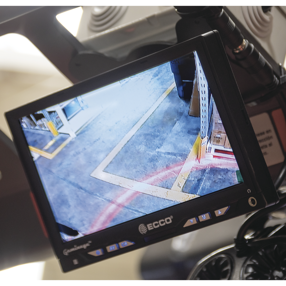 Sistema Profesional Alámbrico de Cámara de Reversa y Monitor para Vehículos de Trabajo y Montacargas - Imagen 6
