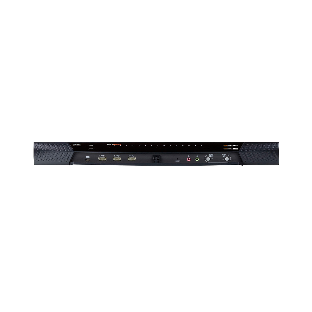 Switch KVM por IP multi-interfaz | Cat 5 | 16 puertos de 1 consola local | 1 consola remota con Virtual Media (1920 x 1200) | - Imagen 3