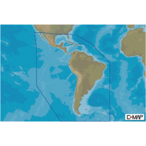 M-SA-Y038-MS MAX-N+ mapas del caribe, centro y Sudamérica. Compatible únicamente con series GO, NSO y NSS.