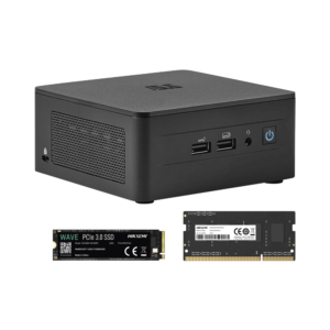 Mini PC Kit / Intel Core i7-1360P / 8 GB RAM / 256 GB SSD / HDMI Múltiples Pantallas / Formato Compacto