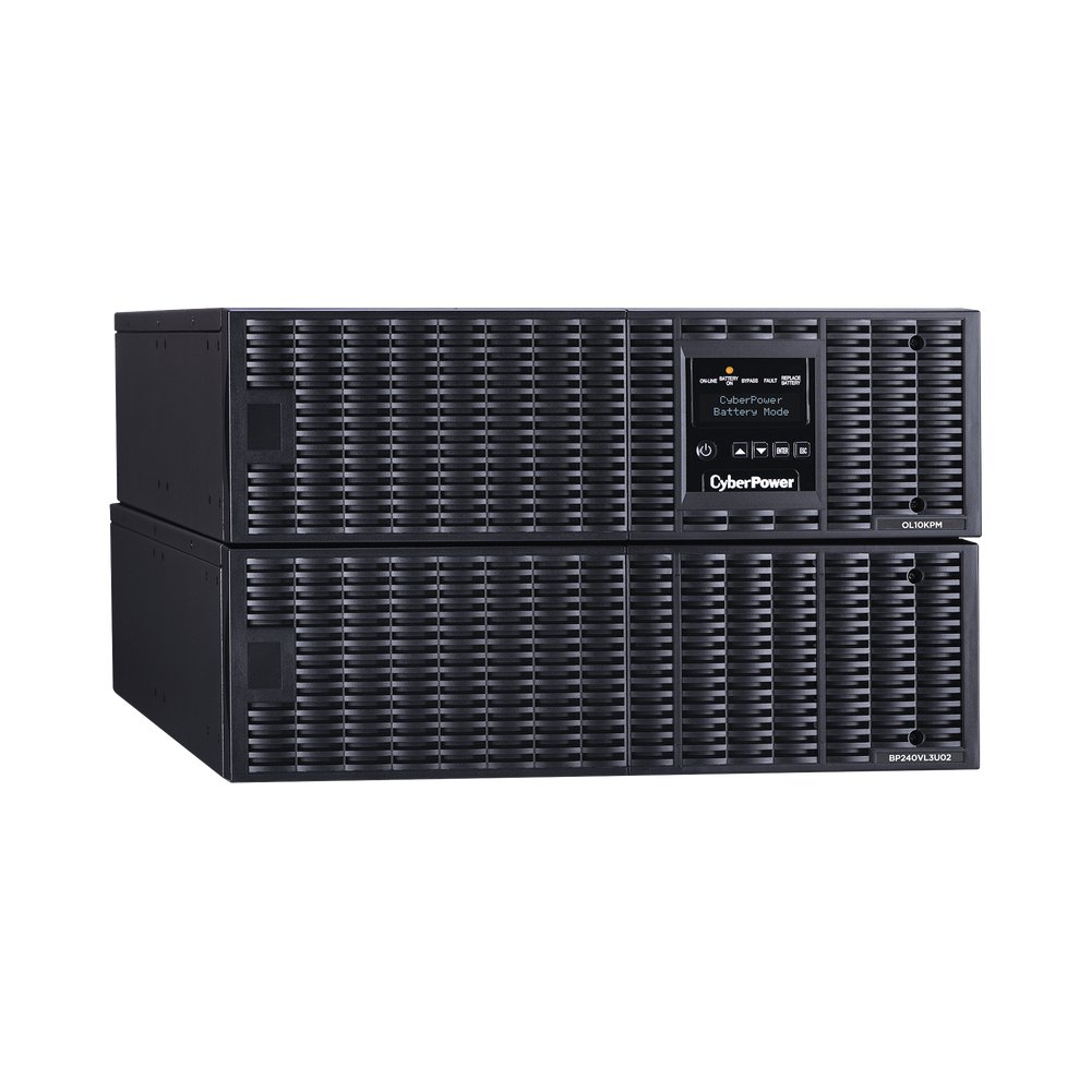 UPS de 10000 VA/10000 W, Online Doble Conversión, 200 - 240 Vac de Entrada, 200 - 240 Vac de Salida, Terminal Hardwired, Onda Senoidal Pura, Torre o Rack de 6 UR, Con 3 Tomas NEMA L6-30R - Imagen 3