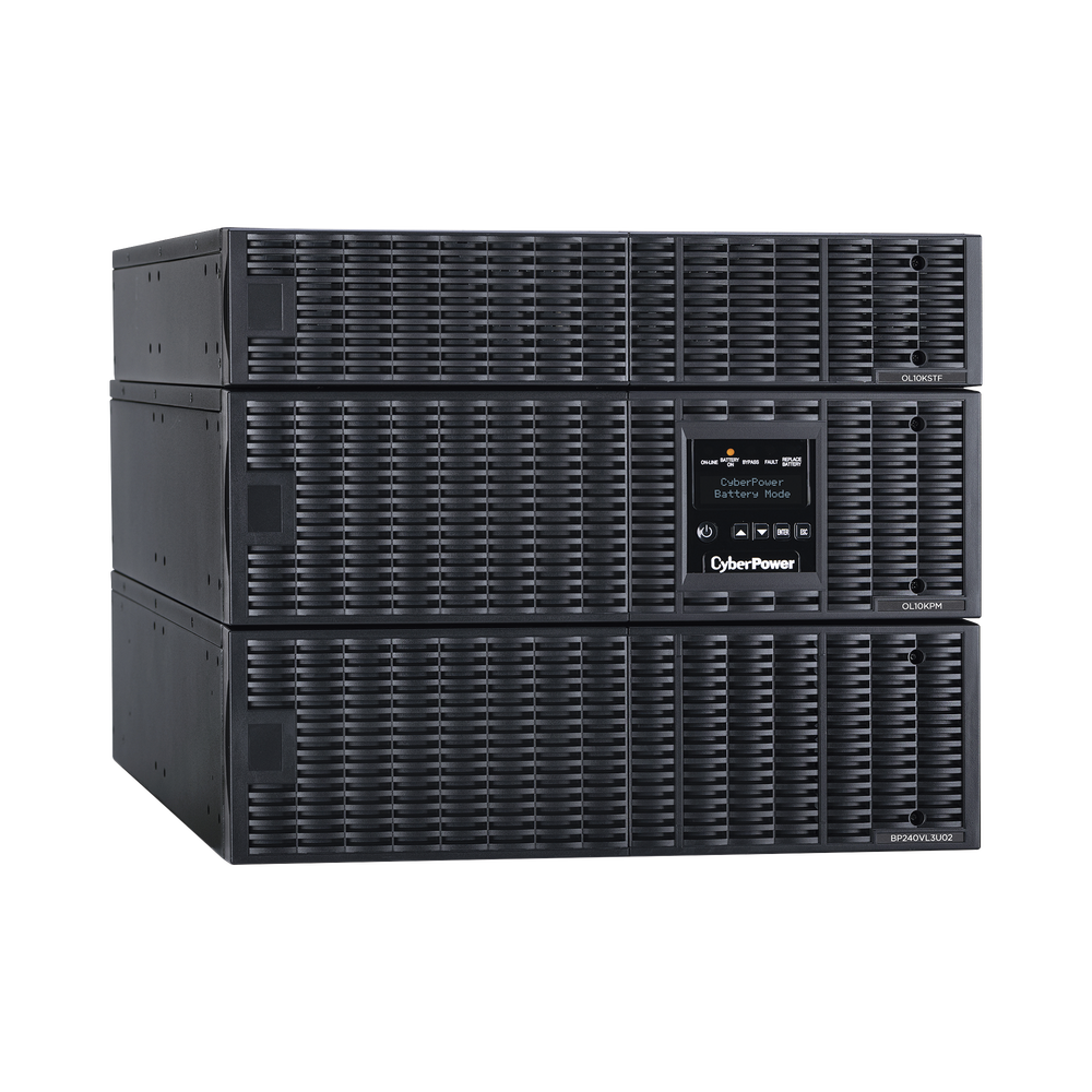 UPS de 10000 VA/10000 W, Online Doble Conversión, 200 - 240 Vac de Entrada, 120 - 240 Vac de Salida, Entrada Hardwired, Onda Senoidal Pura, Torre o Rack de 8 UR, Con 6 Tomas NEMA 5-20R, 3 NEMA L6-30R y Terminal Hardwire - Imagen 3