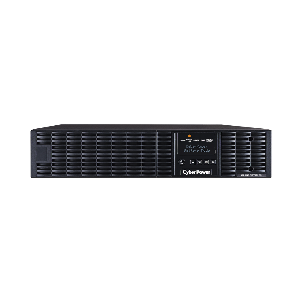 UPS de 1500 VA/1350 W, Online Doble Conversión, Entrada 120 Vca NEMA 5-15P, Onda Senoidal Pura, Rack o Torre de 2 UR, Con 8 Tomas NEMA 5-15R