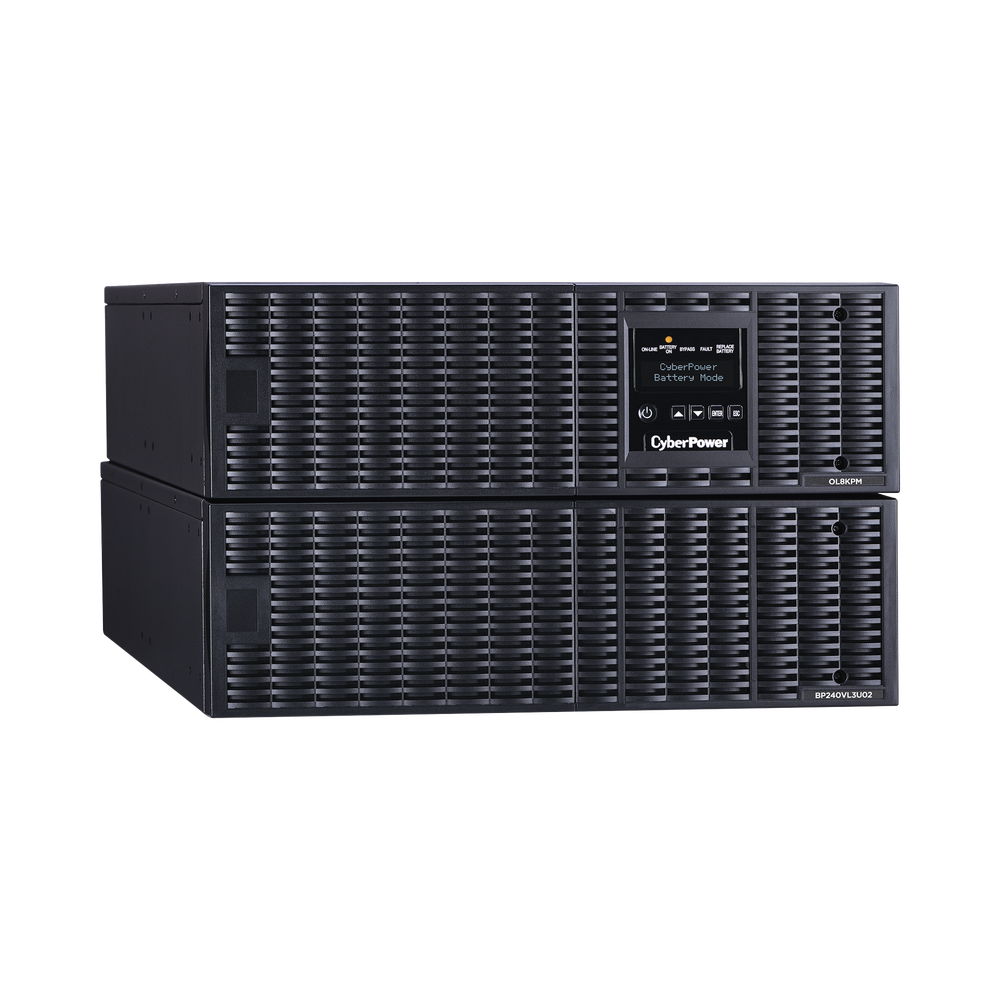UPS de 8000 VA/ 8000 W, Online Doble Conversión, 200 - 240 Vac de Salida, Terminal Hardwired, Onda Senoidal Pura, Torre o Rack de 6 UR, Con 3 Tomas NEMA L6-30R - Imagen 3