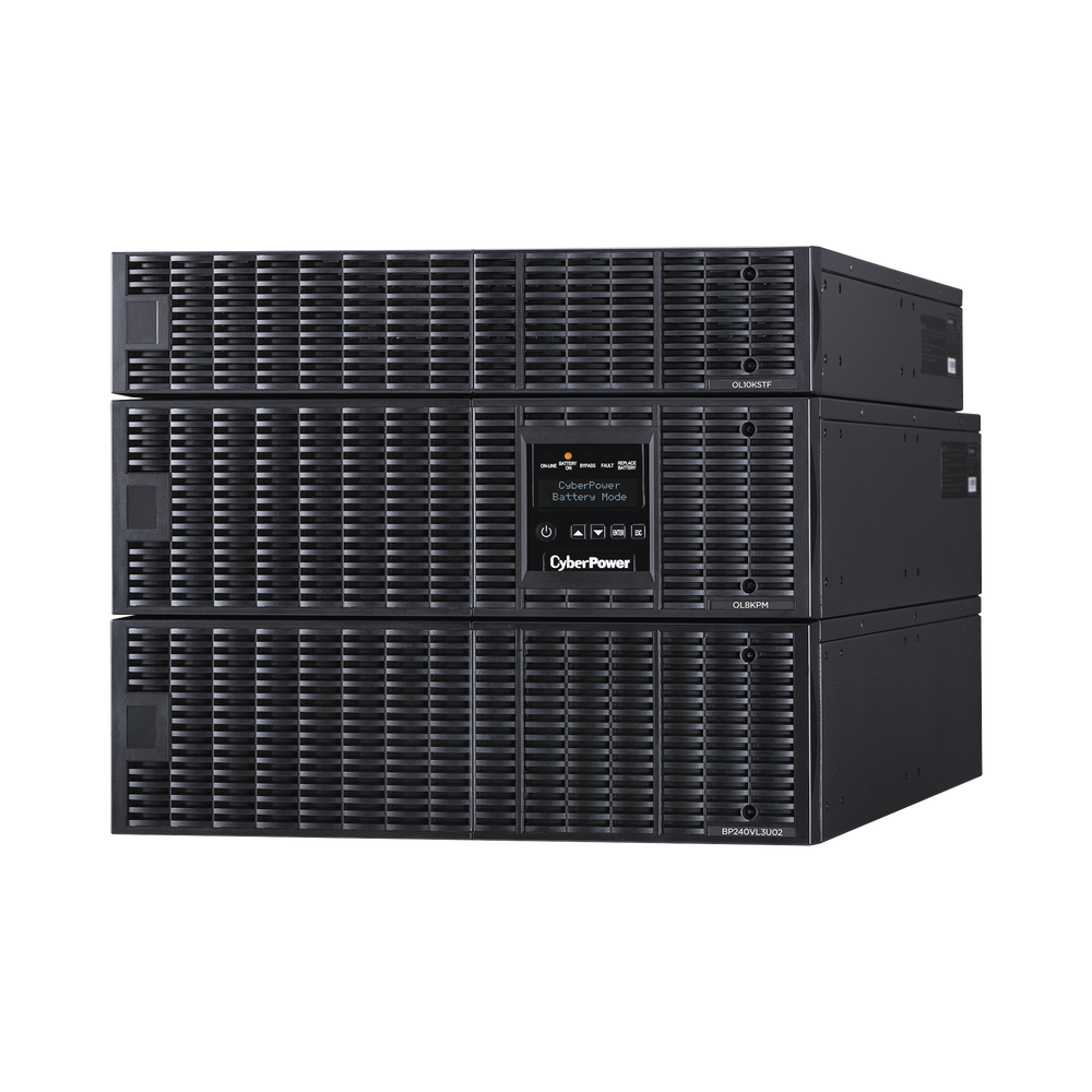 UPS de 8000 VA/8000 W, Online Doble Conversión, 200 - 240 Vac de Entrada, 120 - 240 Vac de Salida, Entrada Hardwired, Onda Senoidal Pura, Torre o Rack de 8 UR, Con 6 Tomas NEMA 5-20R, 3 NEMA L6-30R y Terminal Hardwired - Imagen 2
