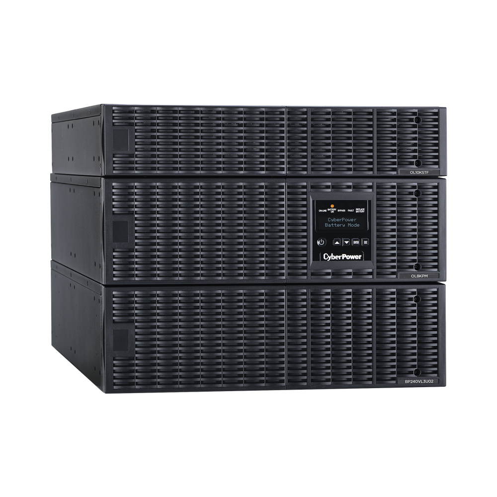 UPS de 8000 VA/8000 W, Online Doble Conversión, 200 - 240 Vac de Entrada, 120 - 240 Vac de Salida, Entrada Hardwired, Onda Senoidal Pura, Torre o Rack de 8 UR, Con 6 Tomas NEMA 5-20R, 3 NEMA L6-30R y Terminal Hardwired - Imagen 3