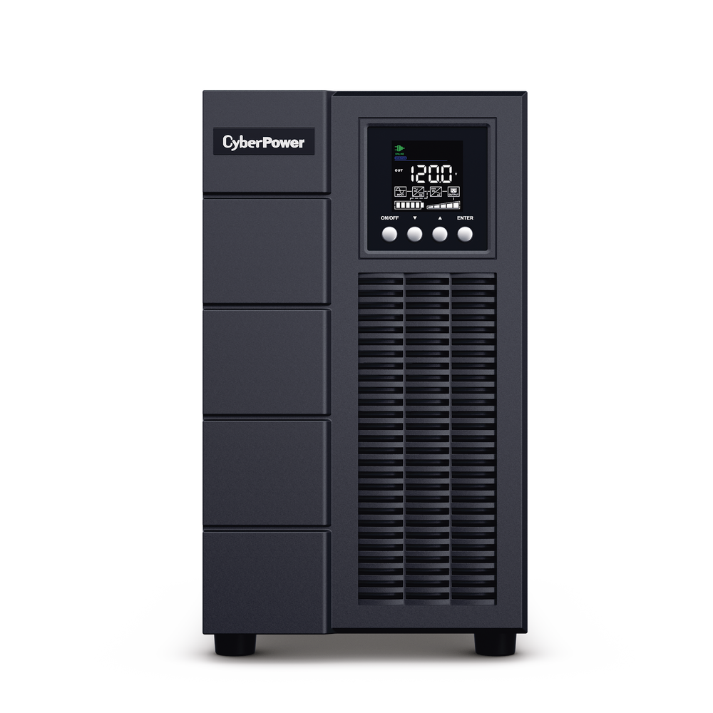 UPS de 3000 VA/2700 W, Online Doble Conversión, Entrada 120 Vca NEMA L5-30P, Onda Senoidal Pura, Tipo Torre, Con 4 Tomas NEMA 5-20R y 1 Block Hardwired - Imagen 2