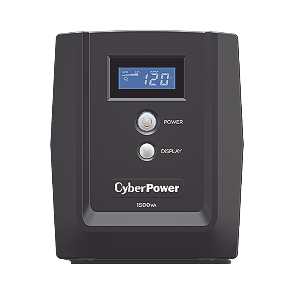 UPS de 1500 VA/900 W, Topología Línea Interactiva, Entrada 120 Vca NEMA 5-15P, y 8 Salidas NEMA 5-15R, Con Regulador de Voltaje (AVR) - Imagen 2