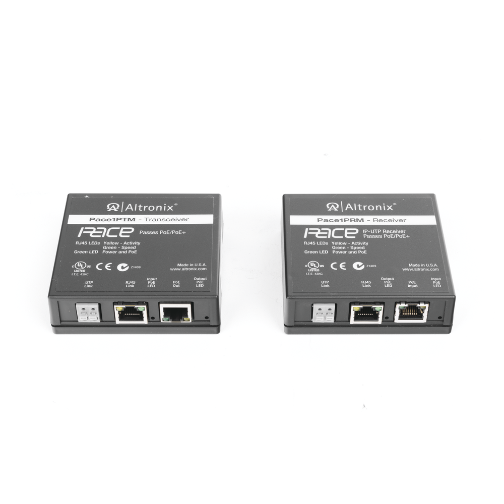 Kit extensor IP y PoE por cable UTP CAT5E hasta 500 mts @ 100 mbps - Imagen 2