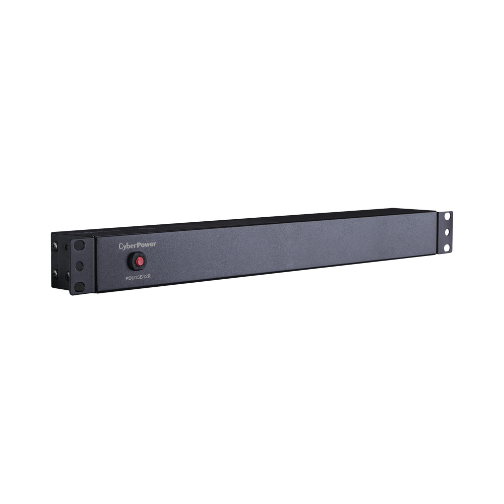 PDU Básico Para Distribución de Energía, Con 12 Tomas NEMA 5-15R Traseras, 1UR, 15 Amp, 120 Vca - Imagen 4