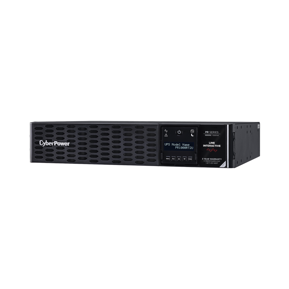 UPS de 1000 VA /1000 W, Topología Línea Interactiva, Entrada 120 Vca NEMA 5-15P, Onda Senoidal Pura, Torre o Rack 2 UR, Con 8 Tomas NEMA 5-15R - Imagen 6