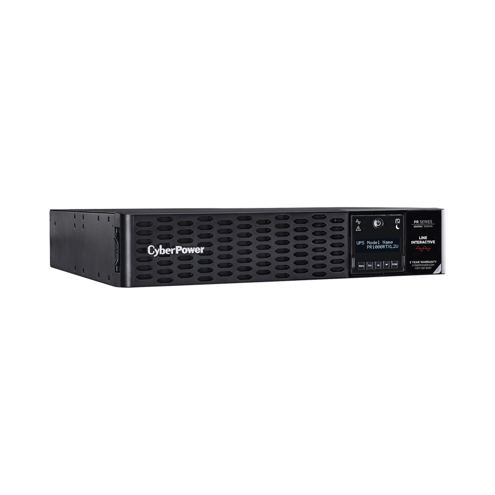 UPS de 1000 VA/1000 W, Topología Línea Interactiva, Entrada 120 Vca NEMA 5-15P, Onda Senoidal Pura, Torre o Rack 2 UR, Con 8 Tomas NEMA 5-15R - Imagen 4