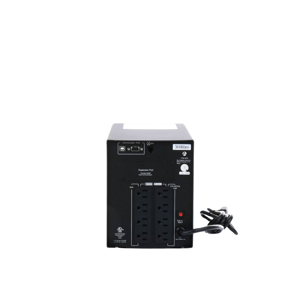 UPS de 1500 VA/1500 W, Topología Línea Interactiva, Entrada 120 Vca NEMA 5-15P, Onda Senoidal Pura, Mini Torre, Con 8 Tomas NEMA 5-15R - Imagen 6