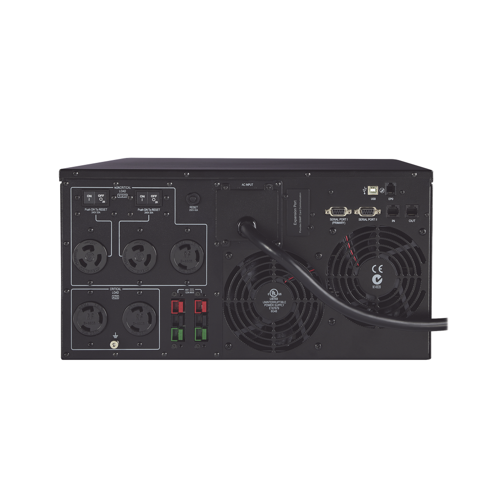 UPS de 5000 VA/4500 W, Topología Línea Interactiva, 200 - 240 Vca de Entrada, 208 Vca de Salida, Onda Senoidal Pura, Torre o Rack 5 UR, Con 3 Tomas NEMA L6-30R y 2 NEMA L6-20R - Imagen 2