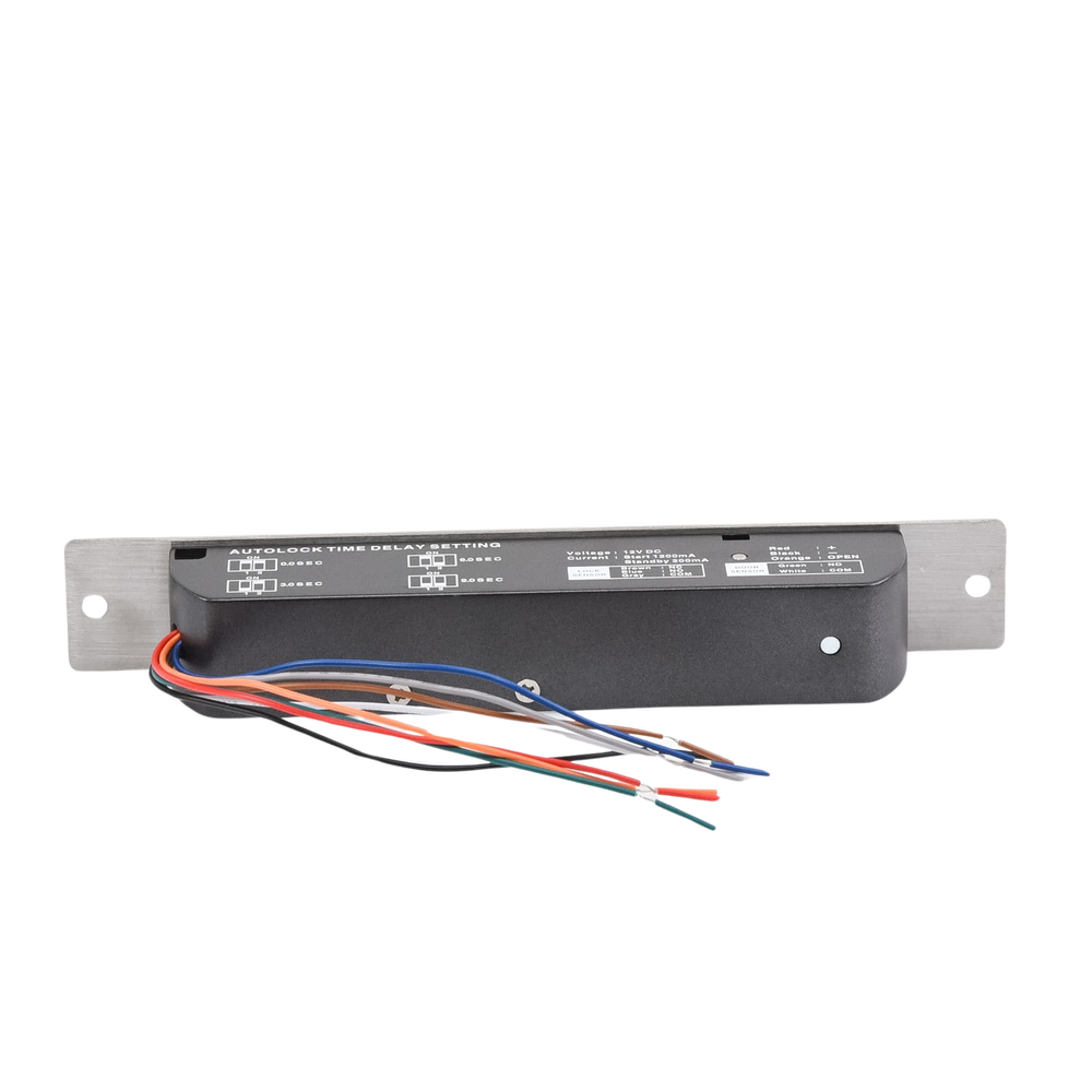 Cerradura de Perno 2000 kg de Sujeción / Cerrada en Caso de Falla (Fail Secure) /Temporizador y Sensor de Puerta - Imagen 2