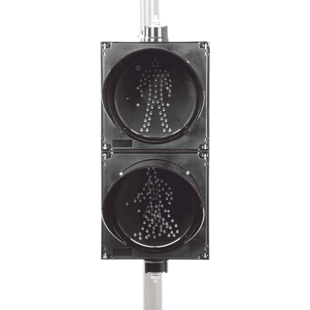 Semáforo Peatonal Indicador Alto / Siga estático / Diámetro 20 Cms. - Imagen 2