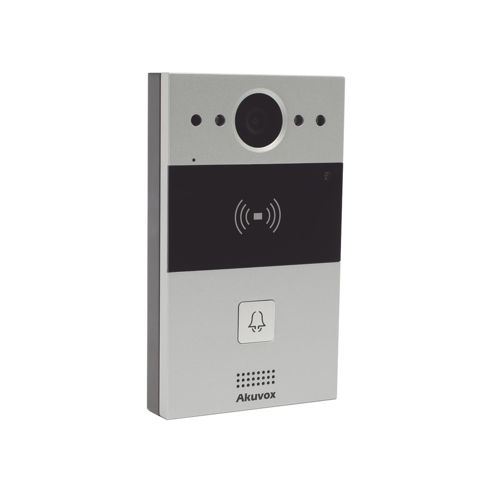 Videoportero de 1 Botón / Lector de Tarjetas MIFARE y PROX EM / Notificación a APP / 100% en la Nube / Notificación por Llamada Telefónica / SIP / ONVIF / IP65 / Cámara 2MP / Panel de Aluminio / Control de 2 Puertas - Imagen 3