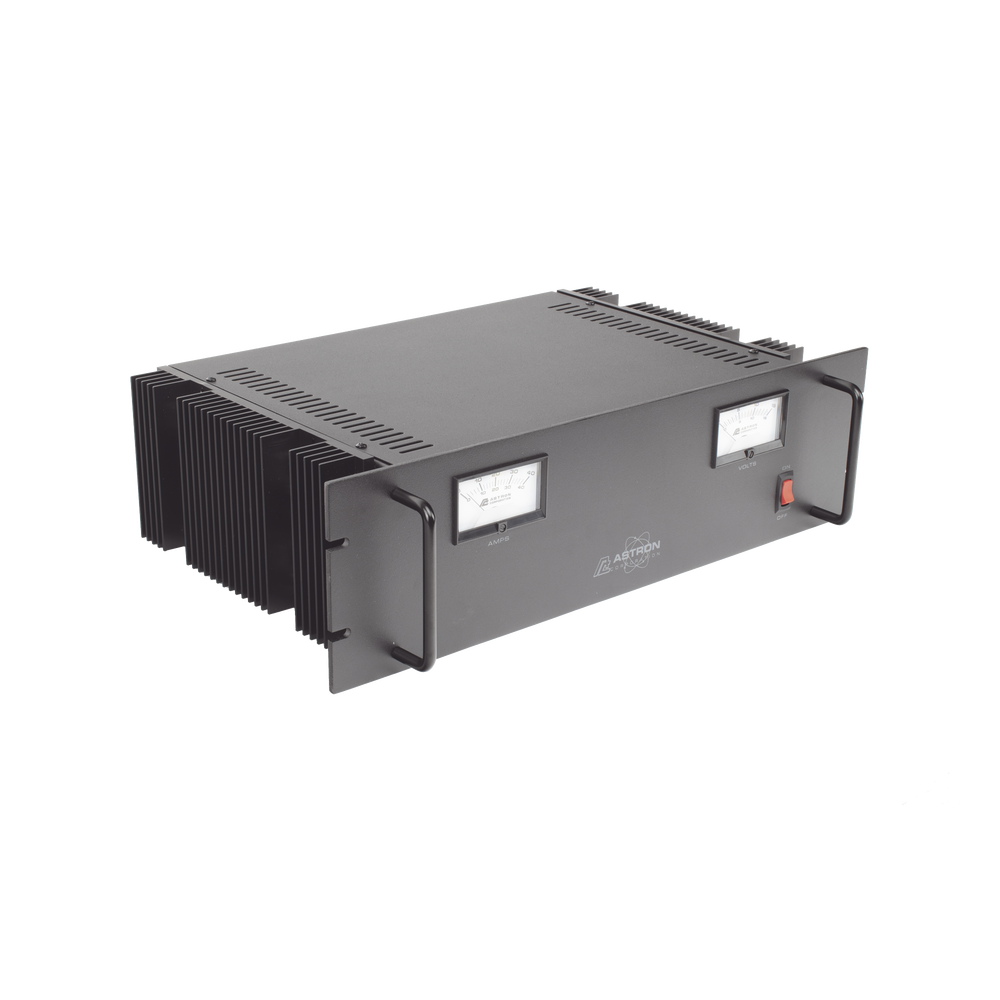 Fuente de poder 13.8Vcc, 35A, lineal regulada con circuito cargador de baterías, para instalación en rack - Imagen 3