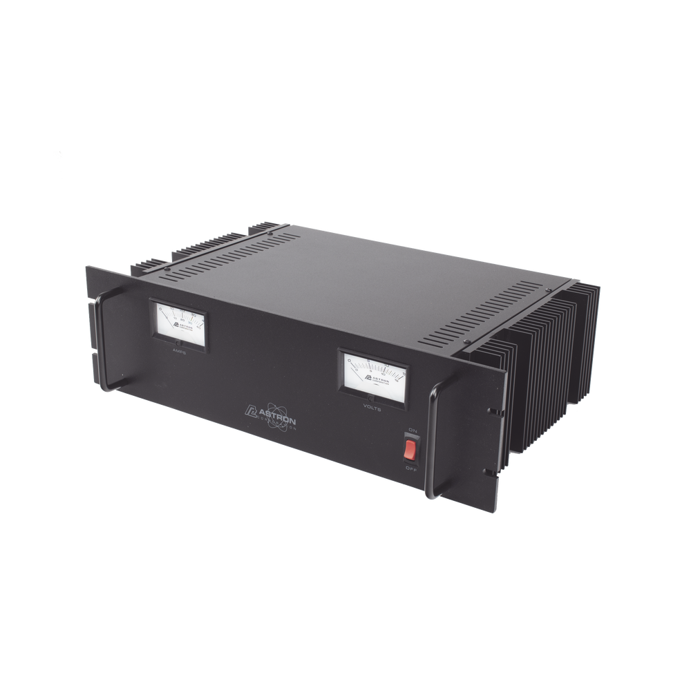 Fuente de poder 13.8Vcc, 35A, lineal regulada con circuito cargador de baterías, para instalación en rack - Imagen 4