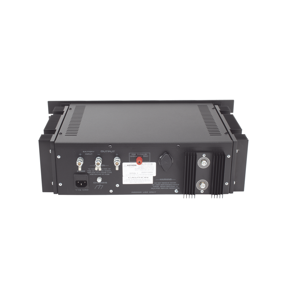 Fuente de poder 13.8Vcc, 35A, lineal regulada con circuito cargador de baterías, para instalación en rack - Imagen 5