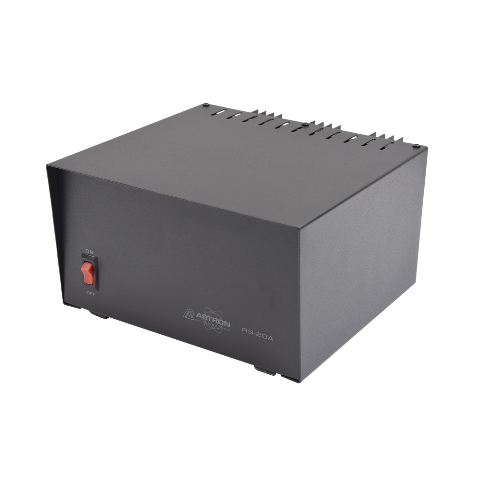Fuente de Poder Lineal / 13.8 Vcc 20 A / Regulación Electrónica / Protección Sobrecarga / Disipador Térmico / Radios 50W