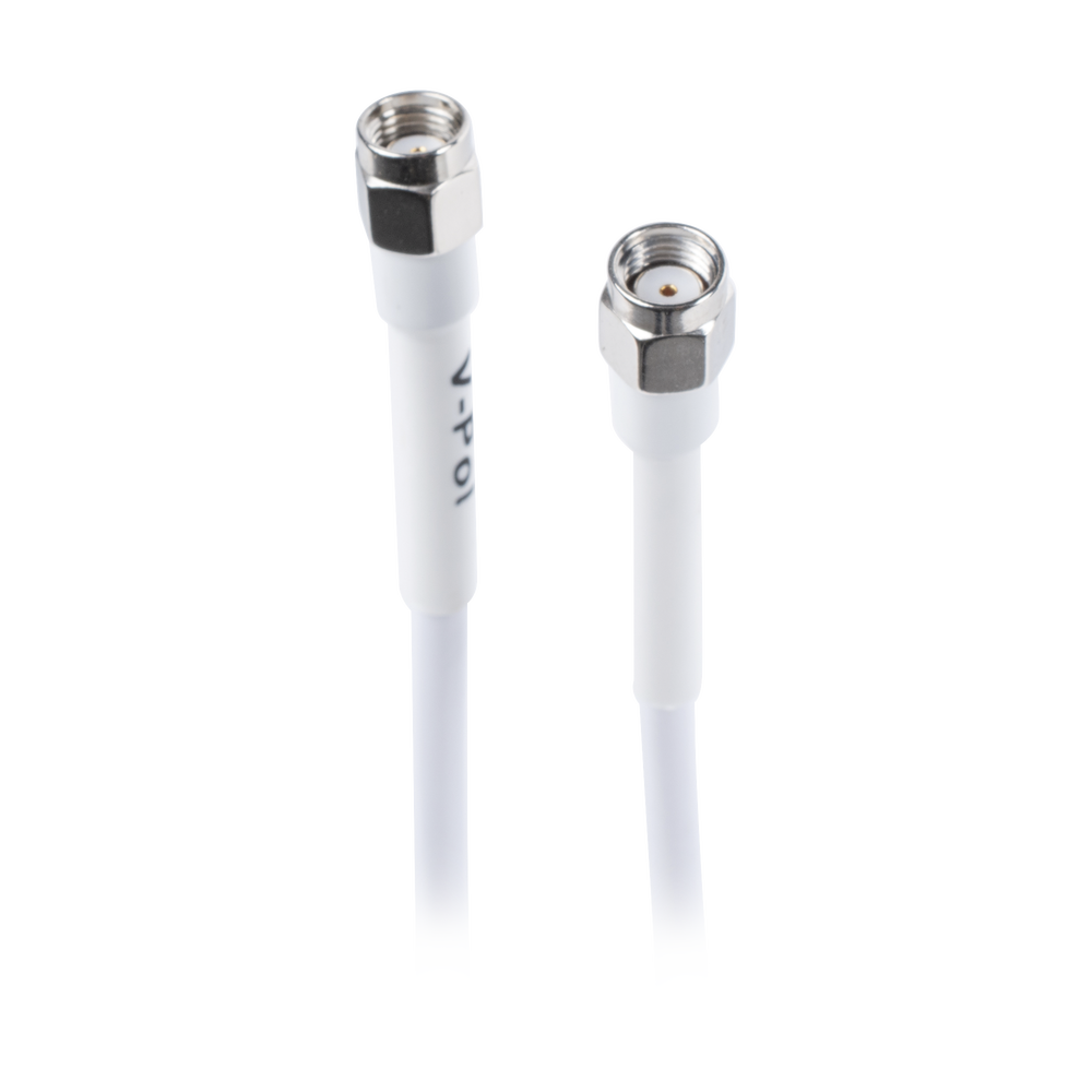 Antena Omnidireccional en 2.4 GHz, Rango de Frecuencias (2.3 - 2.5 GHz), Ganancia de 10 dBi, Doble Polaridad MIMO 2x2, Incluye Jumpers - Imagen 3