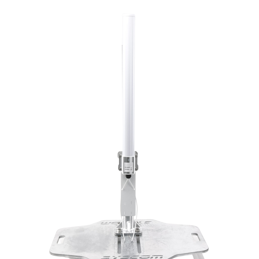 Antena Omnidireccional en 2.4 GHz, Rango de Frecuencias (2.3 - 2.5 GHz), Ganancia de 10 dBi, Doble Polaridad MIMO 2x2, Incluye Jumpers - Imagen 5