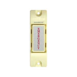 Botón de Emergencia / Botón de Pánico / Ideal como botón de pánico / Montaje de Superficie / Relevador NC/NO Momentáneo / Uso con Sirenas y Estrobos / Ideal para Control de Acceso