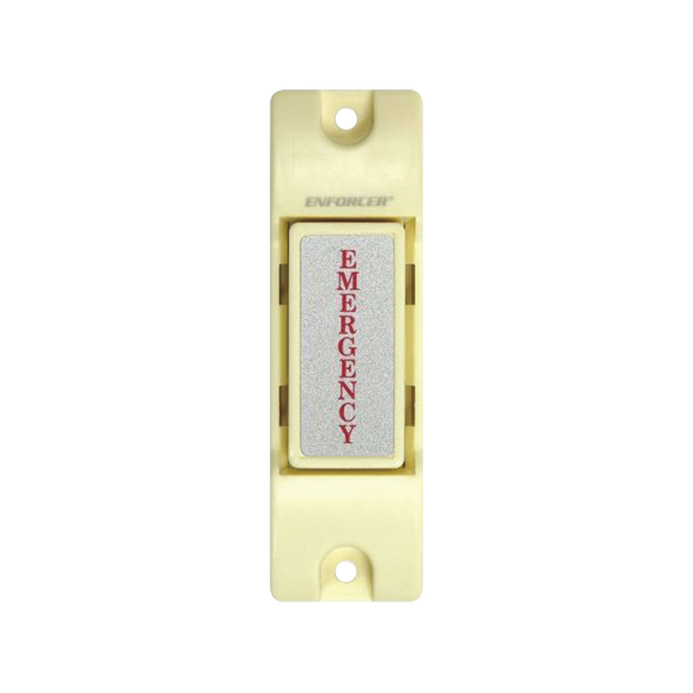 Botón de Emergencia / Botón de Pánico / Ideal como botón de pánico / Montaje de Superficie / Relevador NC/NO Momentáneo / Uso con Sirenas y Estrobos / Ideal para Control de Acceso