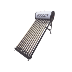 Bóiler Solar de 90L, Baja Presión con 9 Tubos de Vacío de Mayor Resistencia y Termotanque Inoxidable de Grado Alimenticio, Resistentes a Granizo de Hasta 25 mm/ l , Incluye Anodo de Magnesio