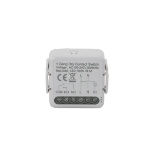ZigBee Modulo switch relevador salida de Contacto Seco / 100-240V / 5A / 150W LED