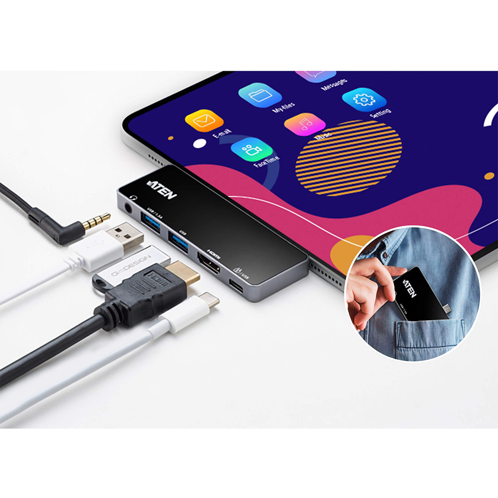 USB-C Travel Dock con Power Pass-Through - Imagen 5
