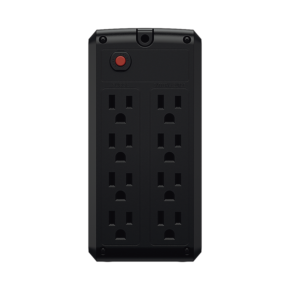 UPS de 750 VA/375 W, Topología Línea Interactiva, Entrada 120 Vca NEMA 5-15P, y 8 Salidas NEMA 5-15R, Puerto USB, Con Regulador de Voltaje (AVR) - Imagen 4