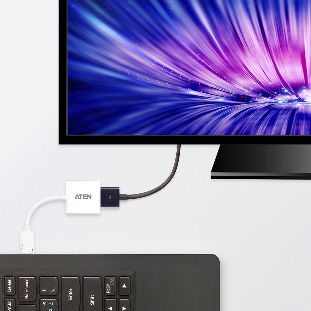 Adaptador de Entrada DisplayPort- Salida HDMI | 1080p | Compatible con audio | - Imagen 3