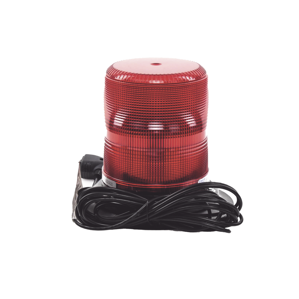 Baliza LED color rojo con montaje magnético de succión de 7" de altura - Imagen 2