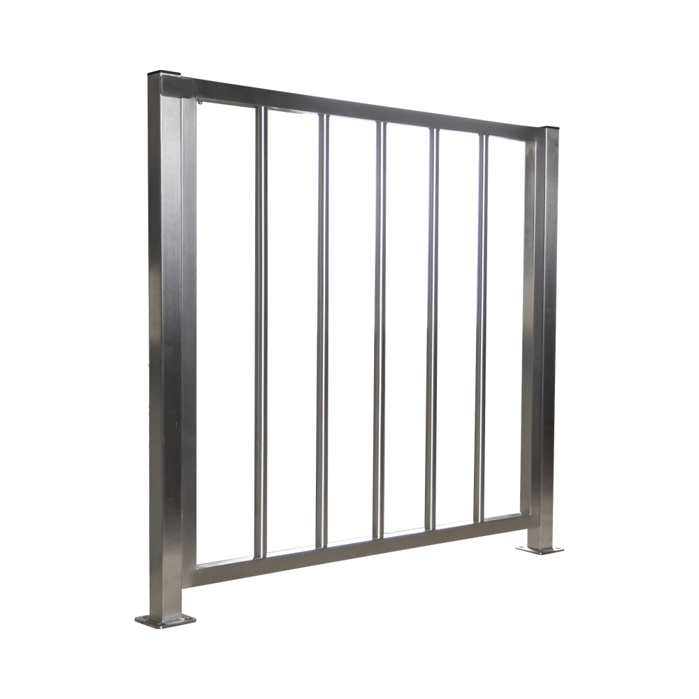 Puerta de Acero Inoxidable de Medio Cuerpo / Paso de 100 Centímetros de Ancho Ideal Para Dar Accesos que no Caben Por su Torniquete / Altura de 90 Centímetros - Imagen 3