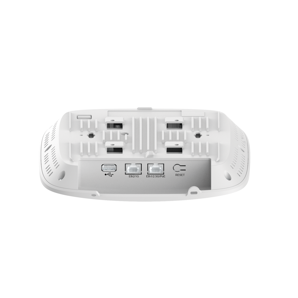 Punto de Acceso Empresarial Wi-Fi 6/6E XE3-4 / 3 Radios (2.4, 5 y 6 GHz) Definidos por Software (SDR) / Hasta 1,500 Clientes / Gestión desde la Nube cnMaestro / Seguridad WPA3 / Montaje en Techo o Plafón / Alimentación PoE - Imagen 3